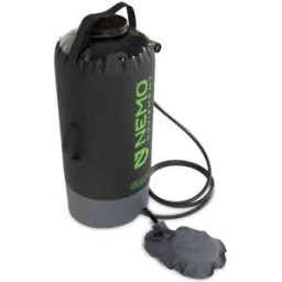 Douche pressurisée portable Nemo Helio Lx Pressure Shower (Black/Apple Green) OS