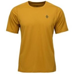 Tee-shirt BLACK DIAMOND M DISTANCE SS TECH TEE (Amber) Homme M
