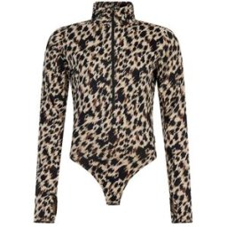 Sous pull PROTEST PRTCosmic 1/4 body zip top (BambooBeige) femme XS-34