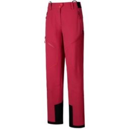 La Sportiva Pantalon ski de randonnée Excelsior Pant W (Velvet/Cherry Tomato) Femme M
