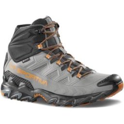 Chaussures de randonnée La Sportiva Ultra Raptor II Mid Leather GTX (Grey/Marmalade) Homme 39,5