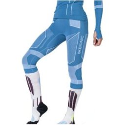 XBIONIC Bas technique ski race X-BIONIC ENERGY ACCUMULATOR LIGHT PANTS 3/4 (MINERAL BLUE/ARCTIC WHITE) Femme S