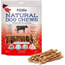 Frigera Aliment Naturel Pour Chien à Mâcher à Base De Vessie De Bœuf 500 G Brown One Size
