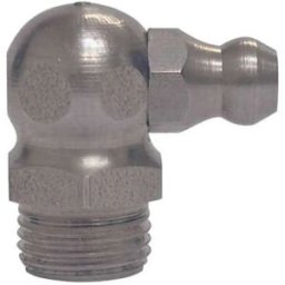 Umeta Nipples De Graisse Hydrauliques 90º (r.m8x1.25 X L.18 X 9 ) 25 Unités Grey One Size