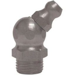 Umeta Nipples De Graisse Hydraulique 45º (r.1/4-18npt X L.22.5 X 14 ) 25 Unités Grey One Size