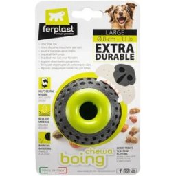 Ferplast Jouet Distributeur De Balles Boing à Mâcher Black L
