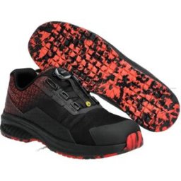 Mascot Chaussures De Sécurité Larges Black / Red EU 46