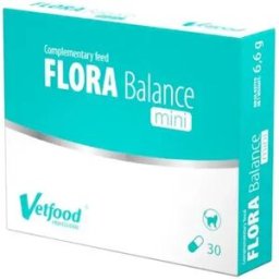Vetfood Complément Flora Balance Mini Pour Chat 30 Pièces Brown One Size