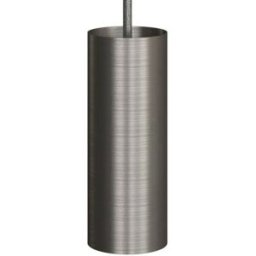 Creative Cables Suspension Luminaire Textile Tub-e14 1.9 M Satin Titanium One Size