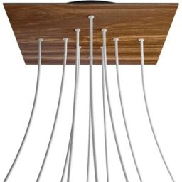 Creative Cables Krovnq4010f110 Xxl Rose-one Square Kit De Roses En Bois Multicolor 400 mm