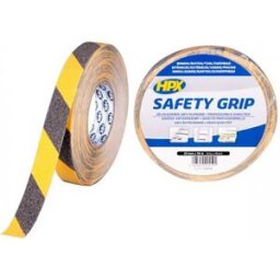 Hpx Ruban Antidérapant à Poignée De Sécurité 25 Mm X 18 M Yellow One Size