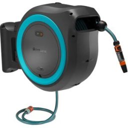 Gardena Support Mural Pour Tuyau Powerroll Xl Prêt à L´emploi 35 M Turquoise One Size