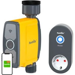 Rainpoint Ttv103frf + Twg004wr Programmateur D´arrosage 1 Zone Avec Application Green / Grey One Size