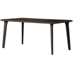 Resol Table De Jardin New Dessa 160x90 Cm Chocolate One Size