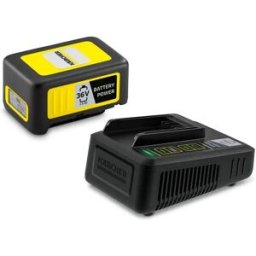 Karcher Chargeur Et Batterie Kit Power 36/25 2.5 Ah Yellow / Black One Size