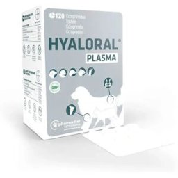 Pharmadiet Supplément Pour Chien Hyaloral Plasma 120 Unités Grey One Size