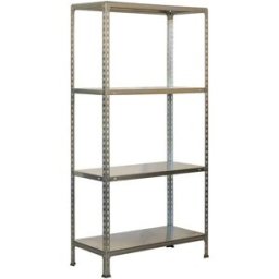 Simonclick Étagère Métallique Ecoclick Mini 4/300 1600 1600x800x300 Mm Galvanized One Size