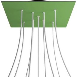 Creative Cables Krovnq409xf116 Xxl Rose-one Square Prairie Verte Kit De Roses Multicolor 400 mm