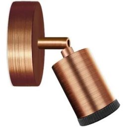 Creative Cables Mini Spot Gu10 Orientable Mural Ou Plafond Avec Articulation Satin Copper One Size