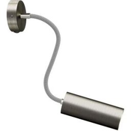 Creative Cables Lampe Fermaluce Flex 30 Avec Mini Rosace Avec Interrupteur Et Spot Avec Abat-jour Tub-e14 Satin Titanium One Size