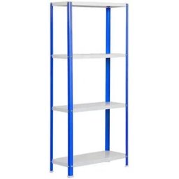 Simon Home Étagère Métallique Classic Mini 4/300 1600x800x300 Mm Blue / White One Size