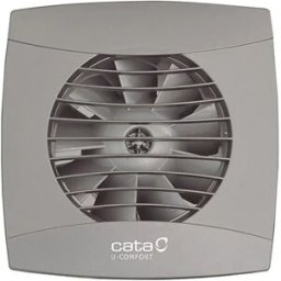 Cata Extracteur De Salle De Bain Uc-10 Timer Silver One Size