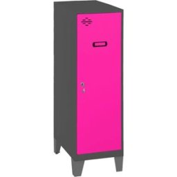 Simonlocker Montadas Casier Dism.mini+ban+pies 1015x400x500 Mm Anthracite / Pink One Size