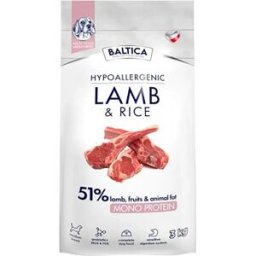 Baltica Aliment Hypoallergénique Pour Chiens Nutraceutic à L´agneau Et Au Riz 3 Kg Brown One Size