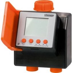 Stocker Programmateur D´arrosage Numérique 2 Zones Orange One Size