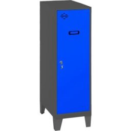 Simonlocker Montadas Casier Dism.single Mini+pies 1015x300x500 Mm Anthracite / Blue One Size