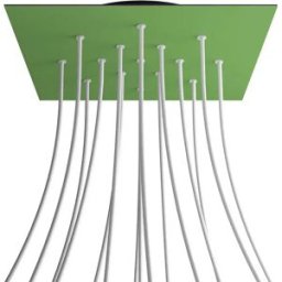 Creative Cables Krovnq4015f116 Xxl Kit Rose Carrée Prairie Verte Rose-one Multicolor 400 mm