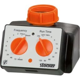 Stocker Minuteur D´arrosage Manuel Orange / Black One Size