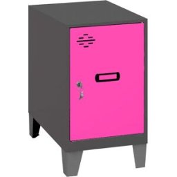 Simonlocker Montadas Casier Dism.mini+pies 575x400x500 Mm Anthracite / Pink One Size