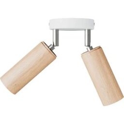 Creative Cables Lampe à 2 Ampoules Avec Abat-jour Tub-e14 Et Rosace Ronde Neutral One Size