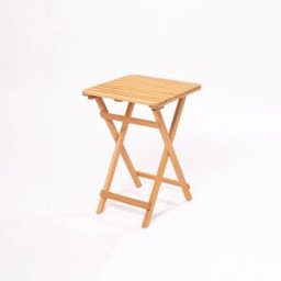 Wellhome Table De Jardin Pliante 60x60x72 Cm Brown One Size