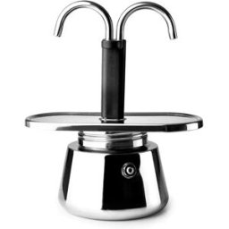 Ibili Petite Machine à Expresso 2 Tasse Silver One Size