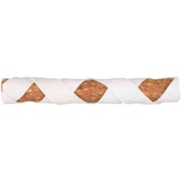 Trixie Rouleaux à Mâcher De Verge De Taureau 15 Cm 50 Unités Brown / White One Size