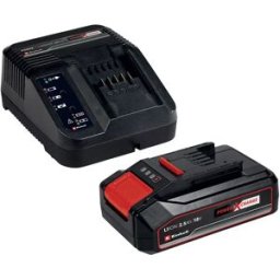 Einhell Chargeur De Batterie Starter Kit 18v 2.5ah Power X-change Black One Size