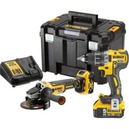Dewalt Kit D´outils électriques 18v Dck2020p2t Yellow / Black One Size