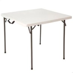 Lifetime Table De Jardin Pliante 86x86x73.5 Cm White One Size