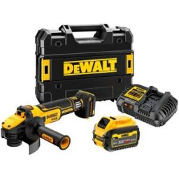 Dewalt Meuleuse D´angle 18v Dcg409vst1 1x60ah Fv Regrpm Black One Size