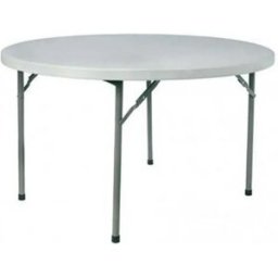 Garbar Table De Jardin Pliante Rossini Ø122 Grey One Size