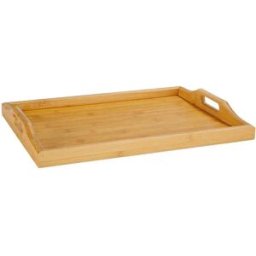 Andrea House Plateau En Bambou 43x31x5 Cm Brown One Size
