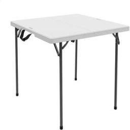 Lifetime Table De Jardin Pliante 94x94x74 Cm White One Size