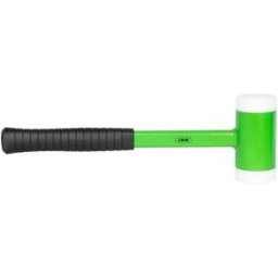 Jbm Marteau En Nylon 60 Mm Green / Black One Size
