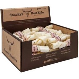 Gloria Snackys Bâtonnet à Mâcher En Cuir Brut Pour Chien 1.8x12.5cm 45 Unités One Size