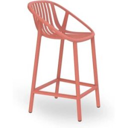 Resol Tabouret Moyen Bini 4 Pièces Terracotta One Size