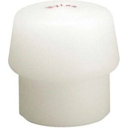 Halder Bouche De Marteau Nylon 3208.080 Simplex 80 Mm White One Size