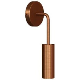 Creative Cables Applique Murale Metal Tub-e14 Satin Copper One Size