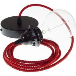 Creative Cables Lampe Suspendue Pendel Pour Abat-jour Rt94 3d 1 M Red Devil / Black One Size